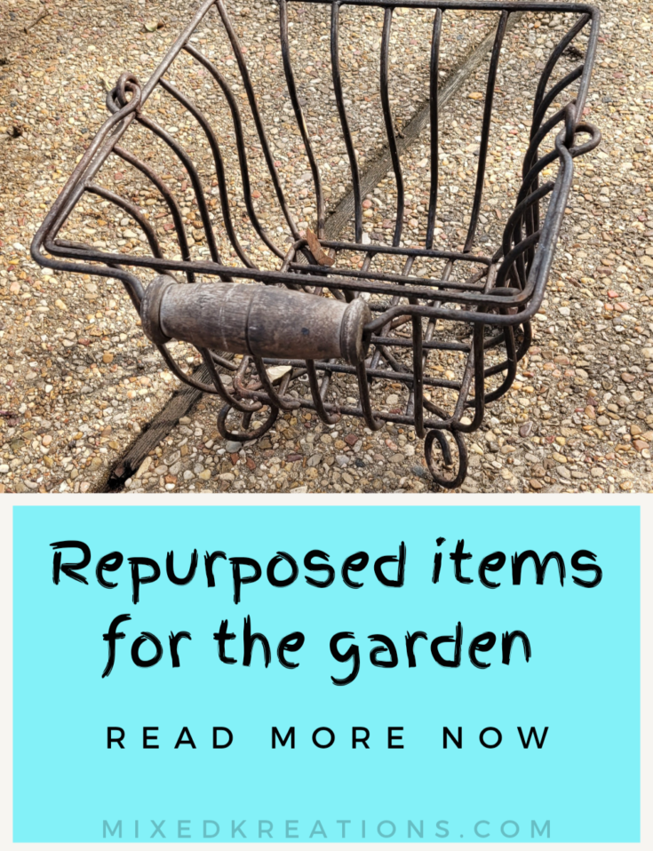 Thrifted items for garden