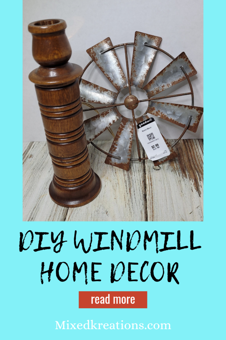 Diy Farmhouse Windmill Decor