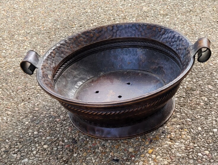 Repurposed Goodwill pot